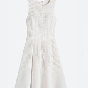 LONDON TIMES Maegan Lasercut Knit Dress